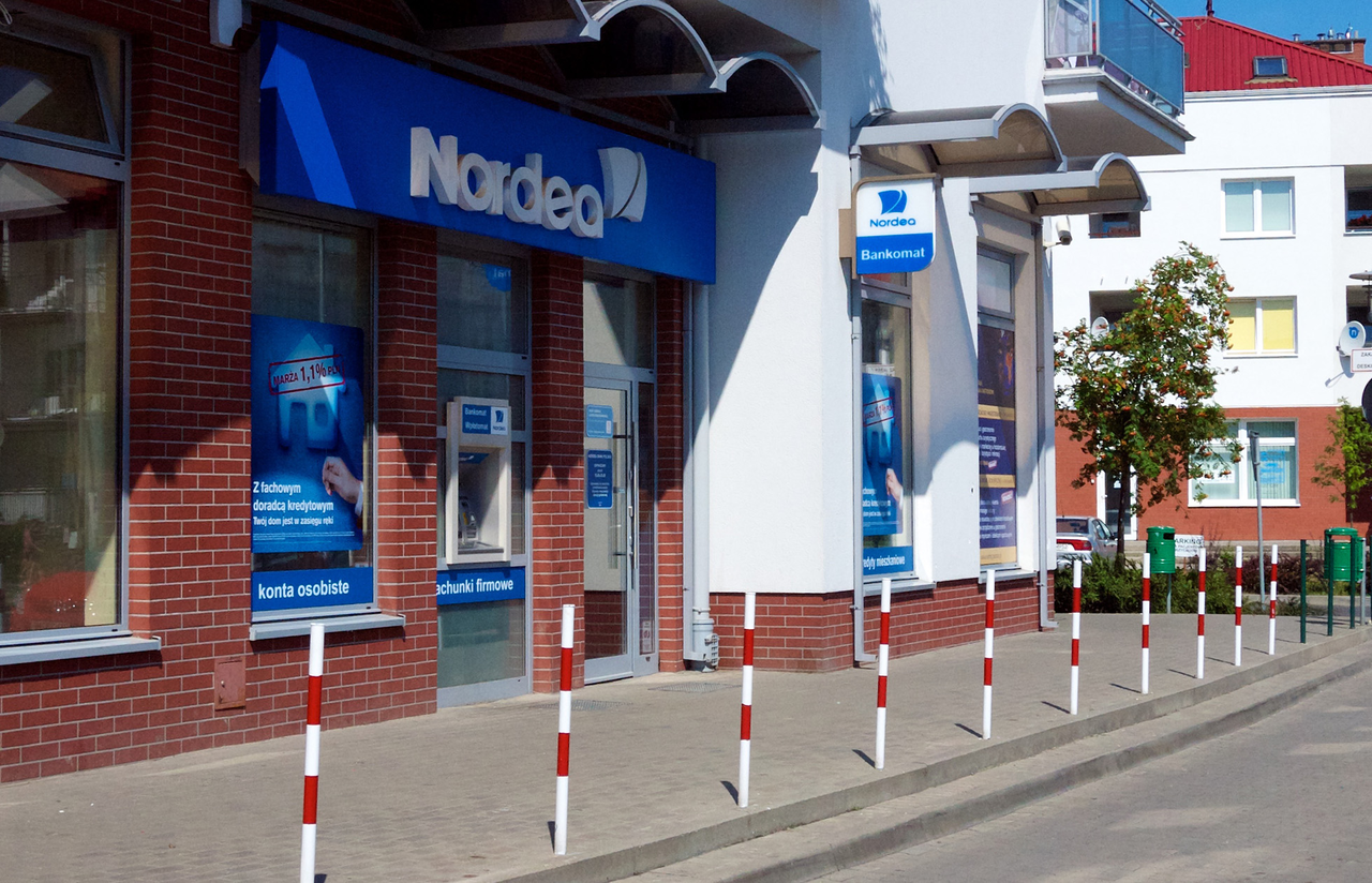 Nordeas hemsida nere