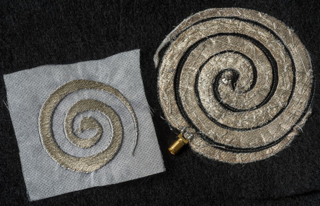 Forskare börjar brodera mobilantenner på kläder