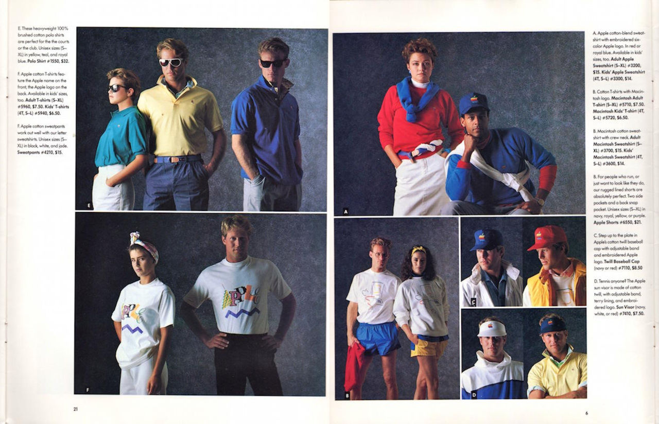 En titt på Apples klädlinje