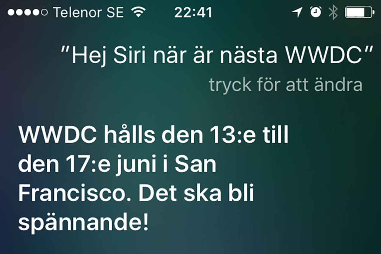 Datum för årets WWDC-konferens