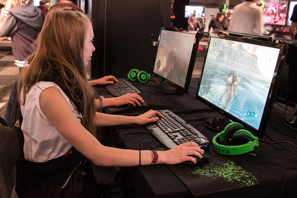 Kvinnor i USA är mer involverade i esport än män