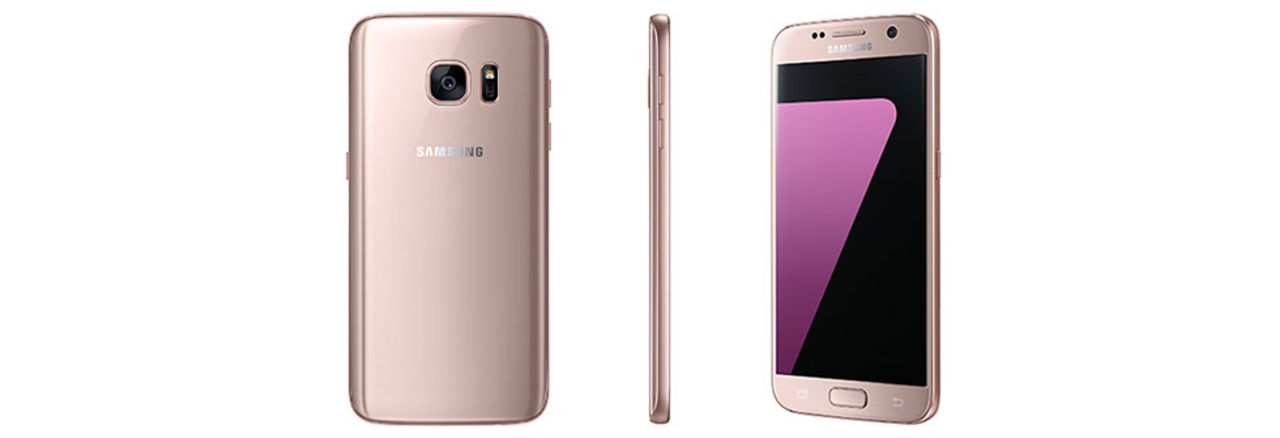 Samsung släpper Galaxy S7 och Galaxy S7 edge i rosa