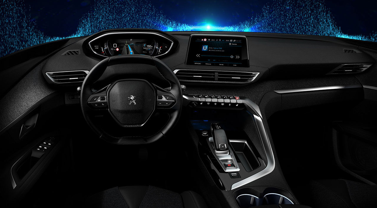 Peugeot visar nästa generations interaktiva förarmiljö