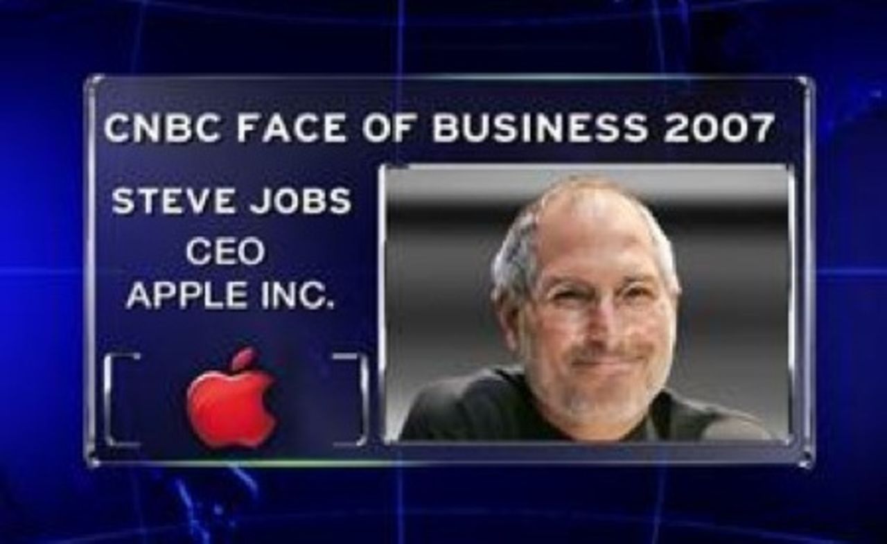 Steve Jobs Face of Business 2007