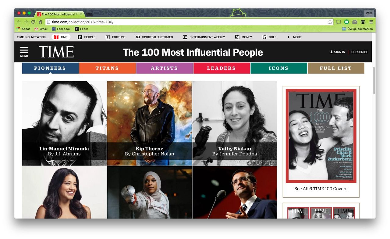 PewDiePie enda svensken på Times topp-100-lista