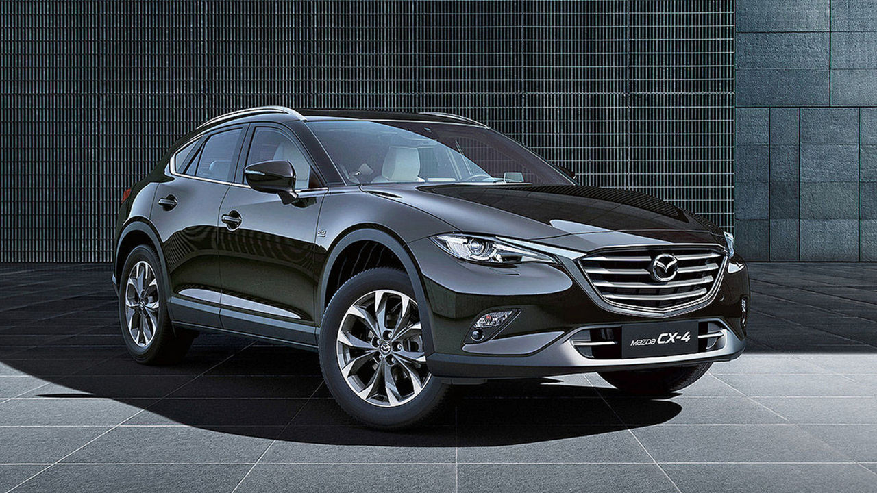 Mazda visar den slanka suven CX-4