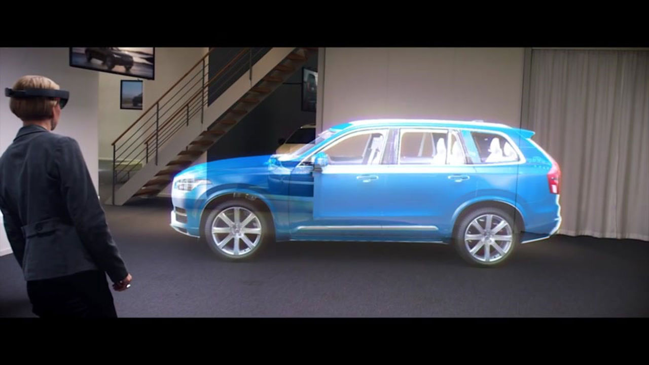 Så använder Volvo Hololens!