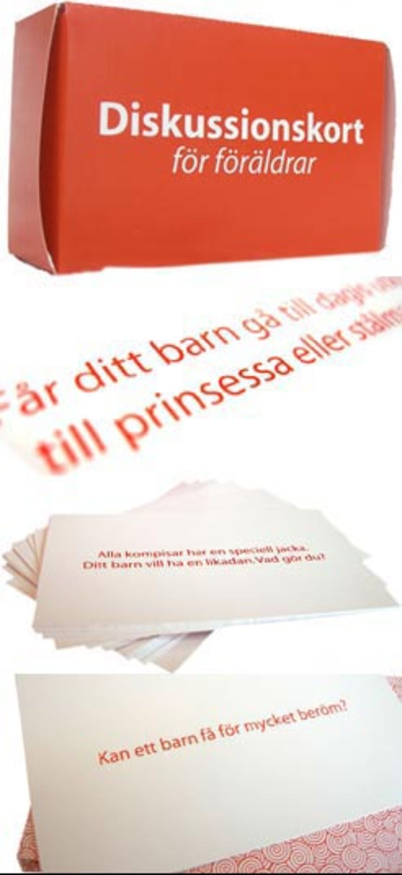Diskussionskort för föräldrar