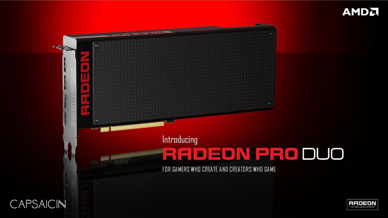 Kinesisk tekniksajt testar prestandan för Radeon Pro Duo