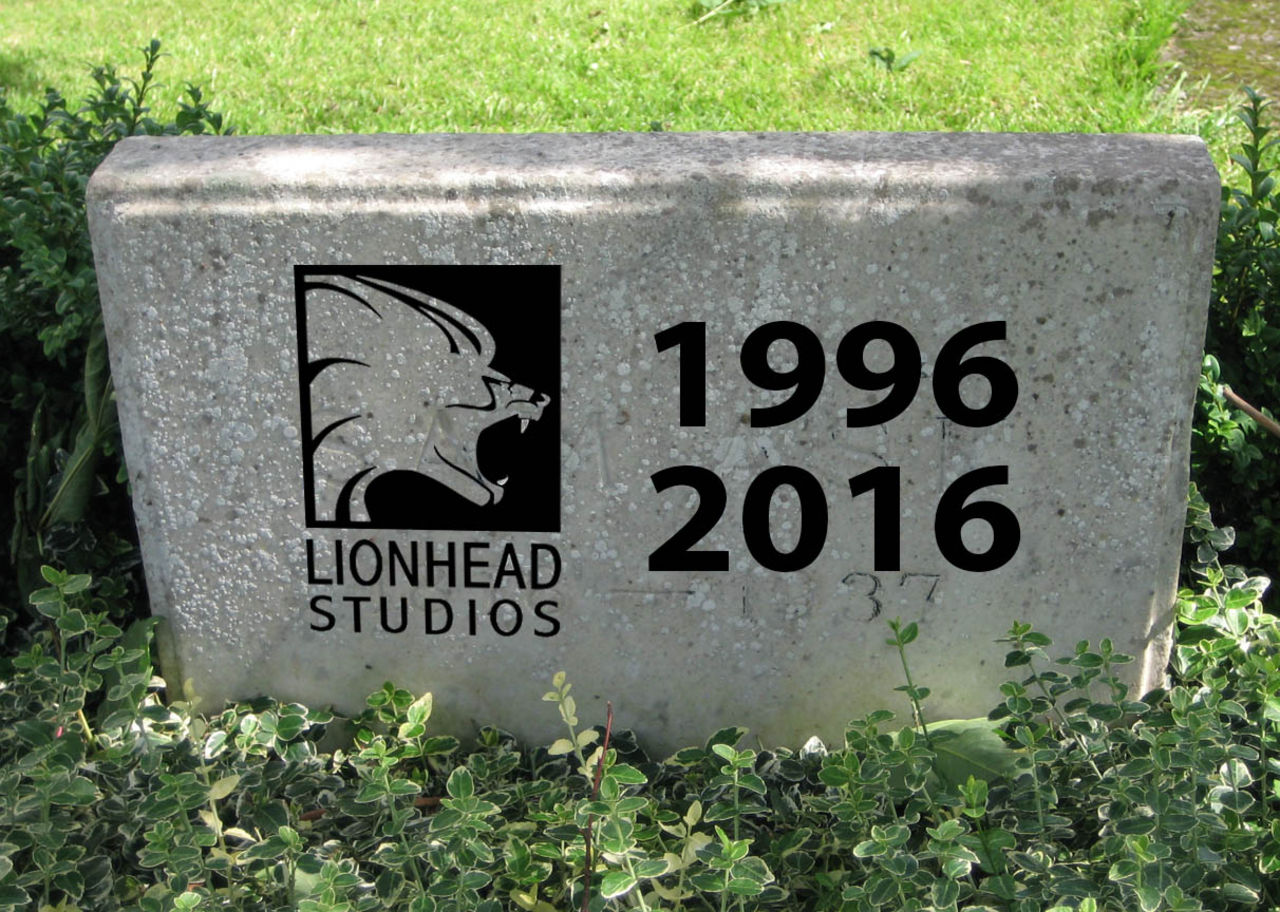 Idag stänger Lionhead Studios ner