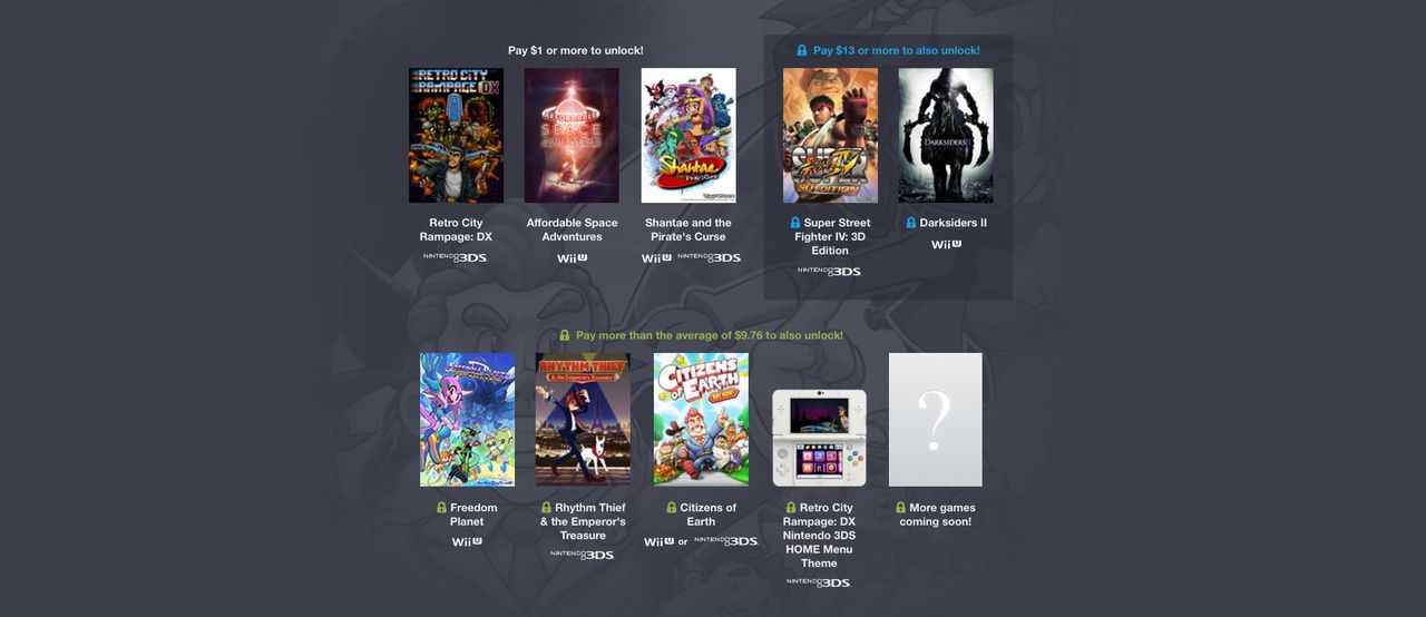 Ny Humble Bundle med spel för Nintendo-konsoler