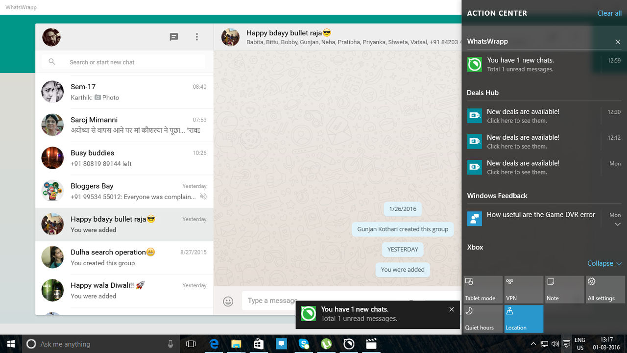 Whatsapp kan vara på gång med en desktopklient