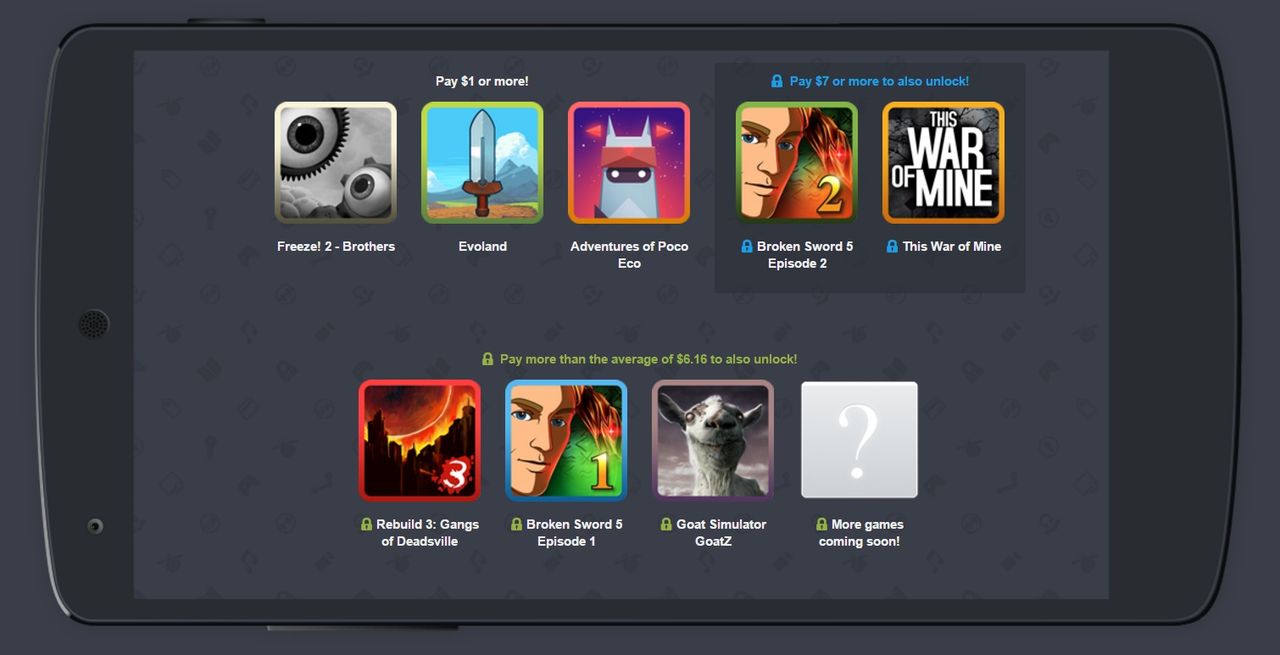 Humble Bundle släpper nytt mobilpaket