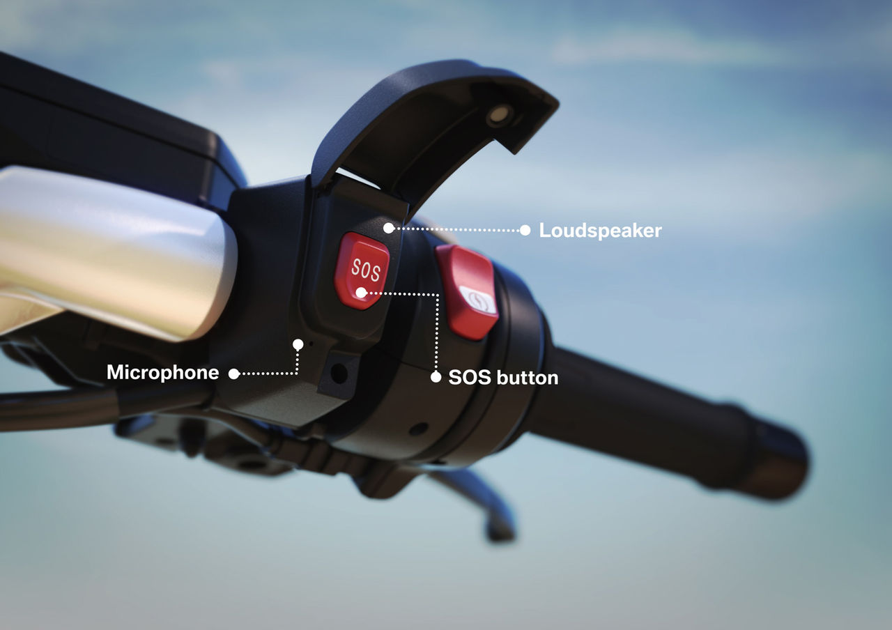 BMW:S nödsamtalfunktion nu även till motorcykel