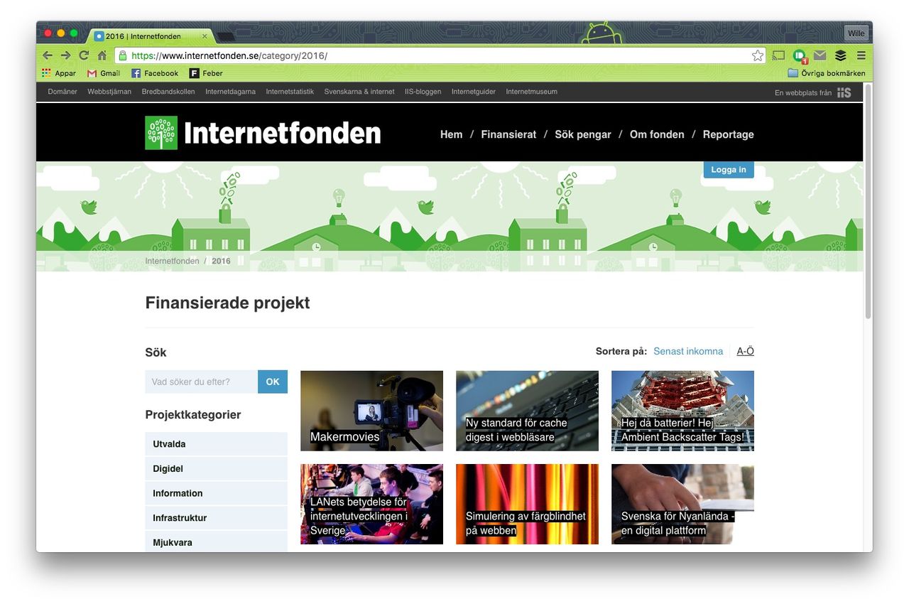 IIS delar ut pengar till internetfrämjande projekt