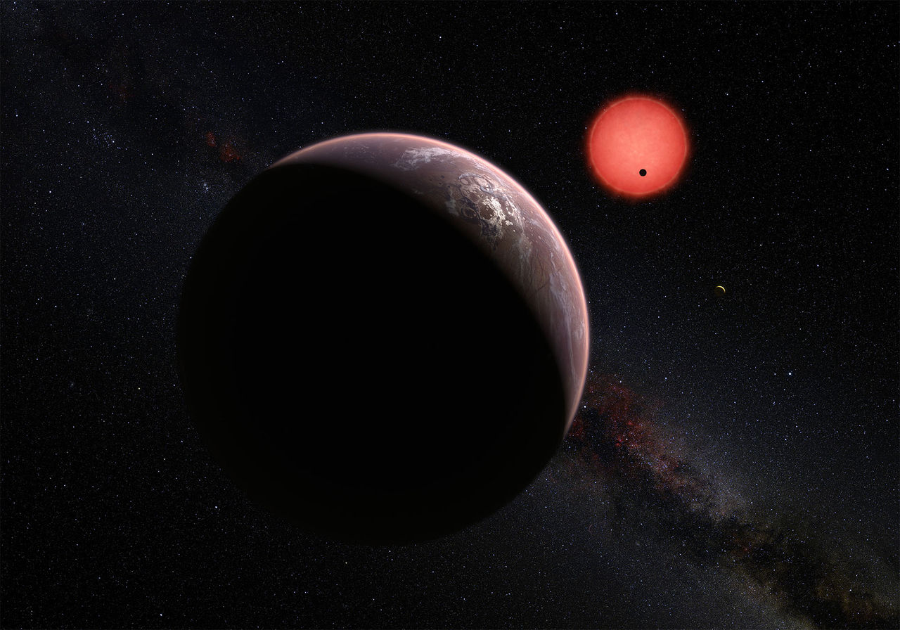 Astronomer hittar tre planeter som eventuellt kan vara beboeliga