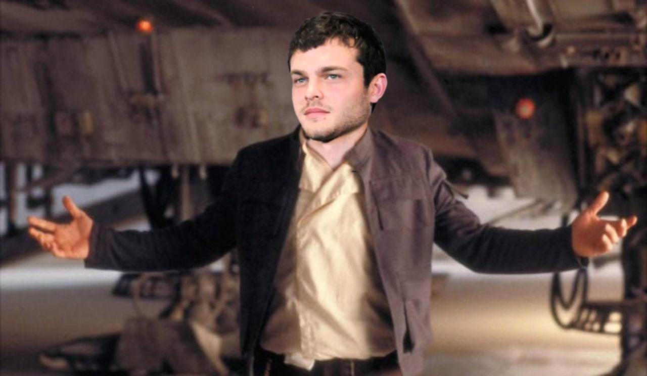 Alden Ehrenreich är den nya unga Han Solo