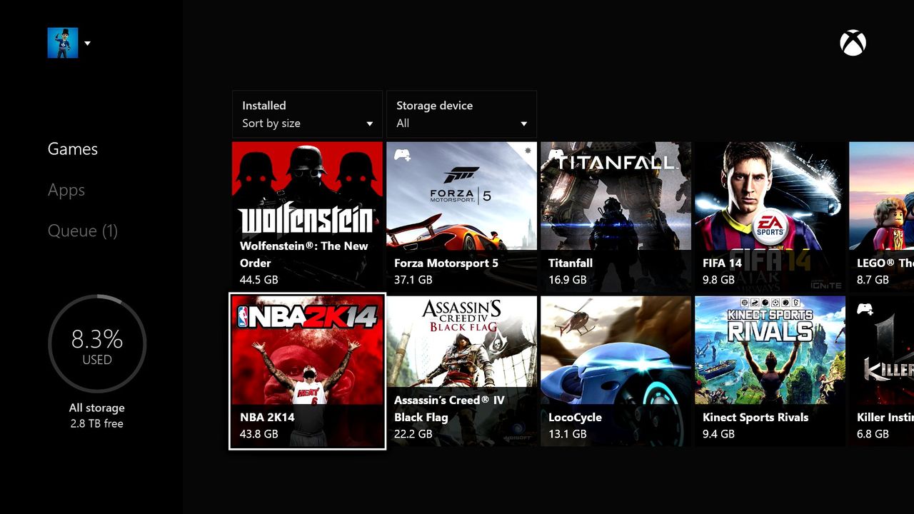 Xbox One kan få nytt upplägg för spel och appar snart