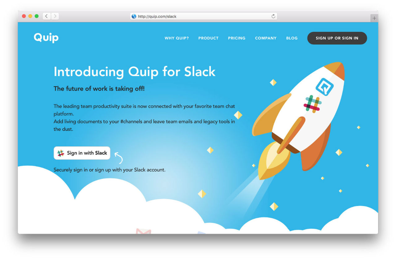 Slack utmanar Google, Facebook och Twitter om universell inloggning