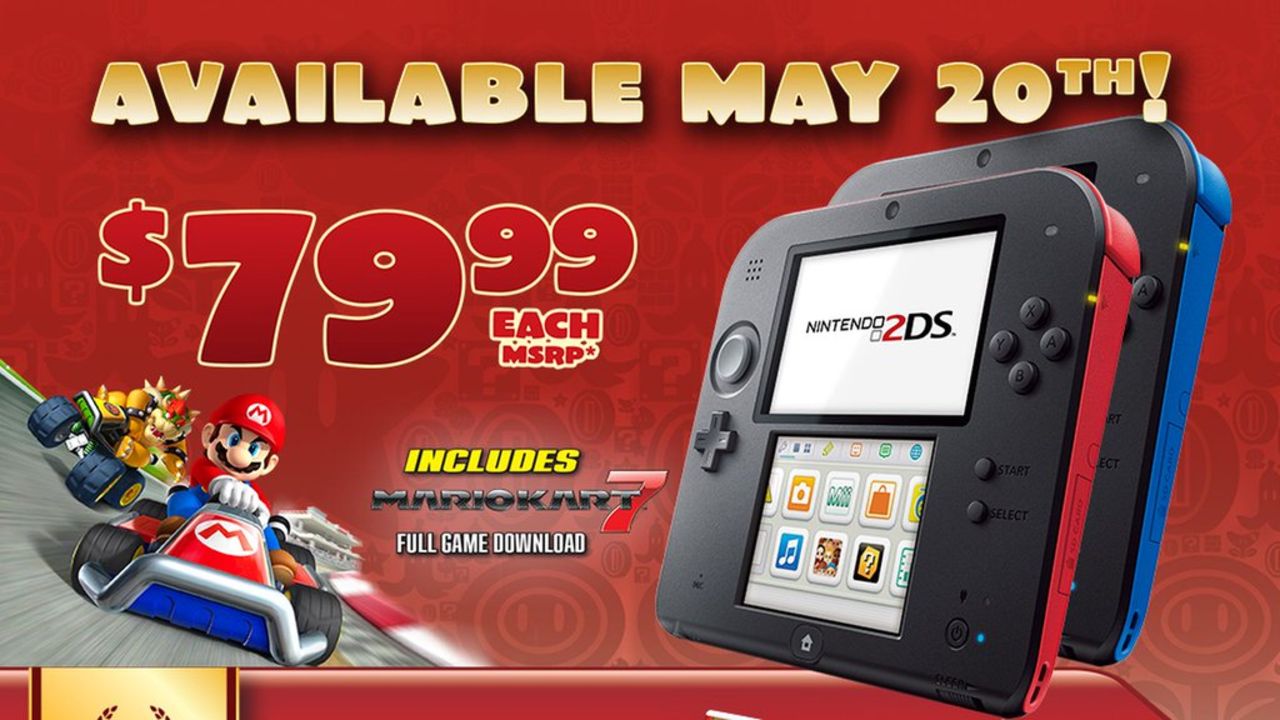 Nintendo sänker priset på 2DS