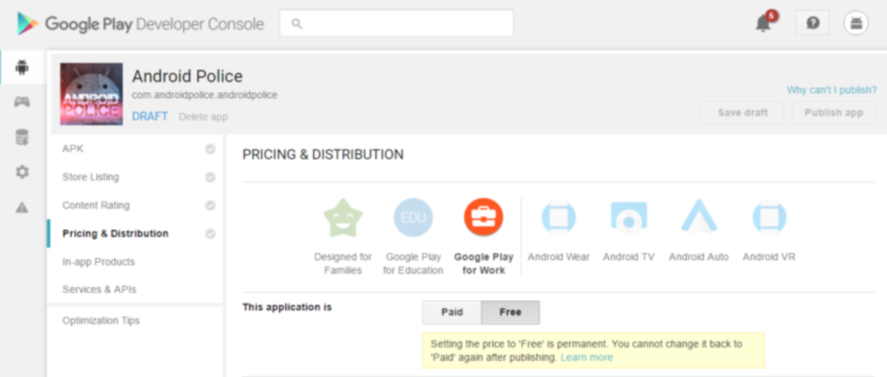 Android VR dyker upp på Googles utvecklarsida