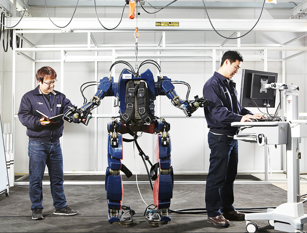 Hyundai har tagit fram ett exoskelett