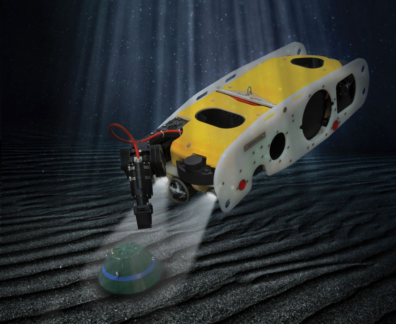 Saabs Sea Wasp är en robot som ska hitta bomber under ytan