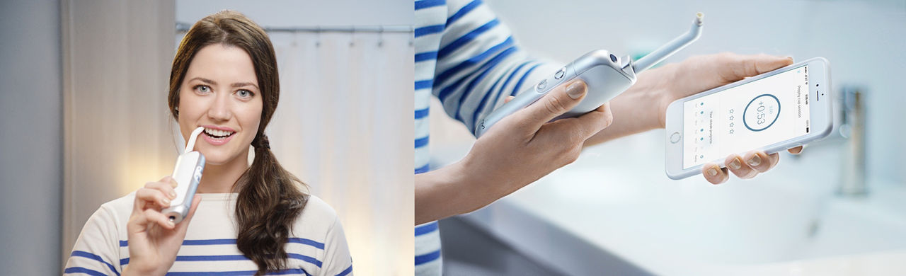 Prophix är en elektrisk tandborste med inbyggd kamera