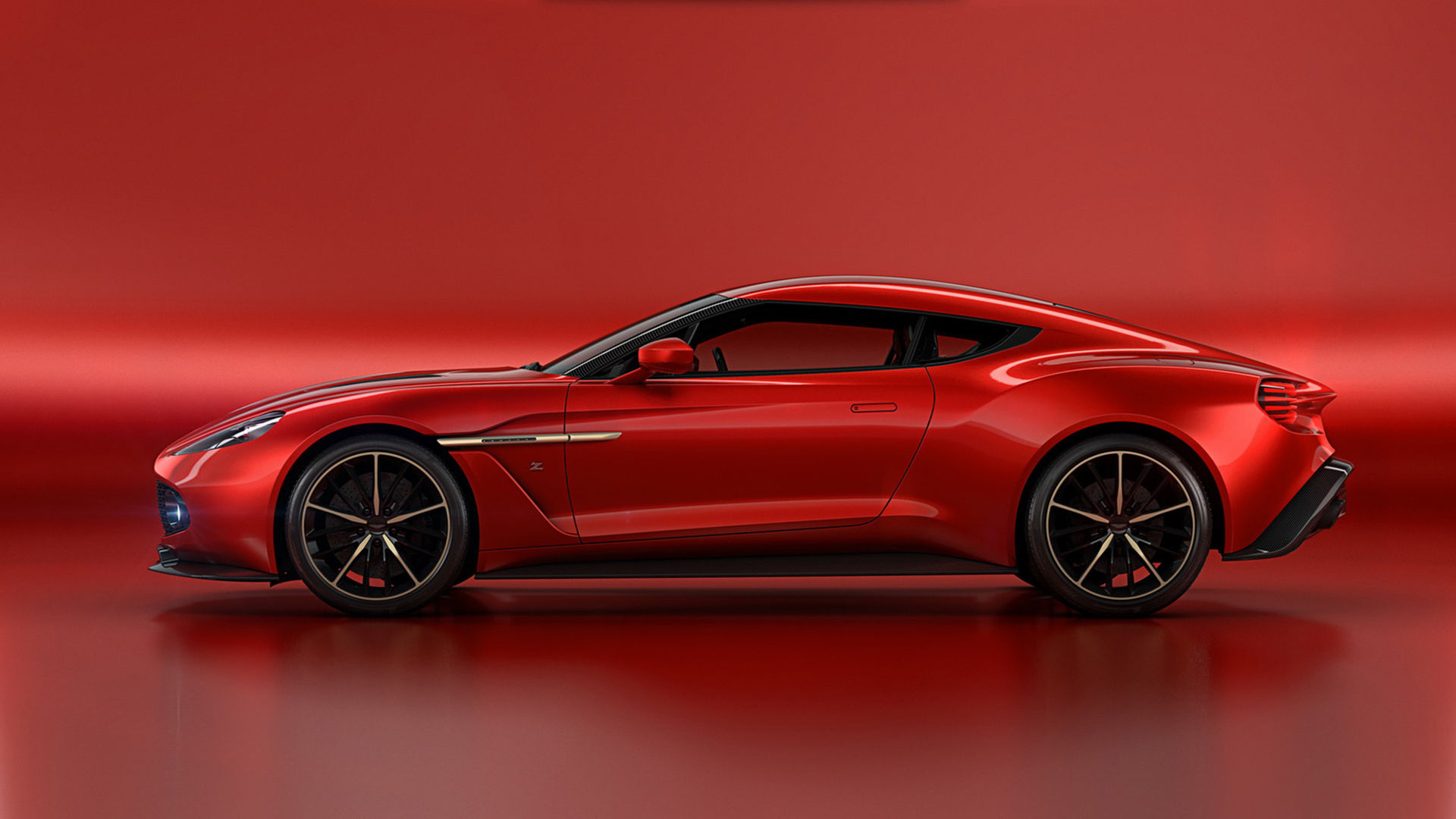Zagato har masserat nya Aston Martin Vanquish
