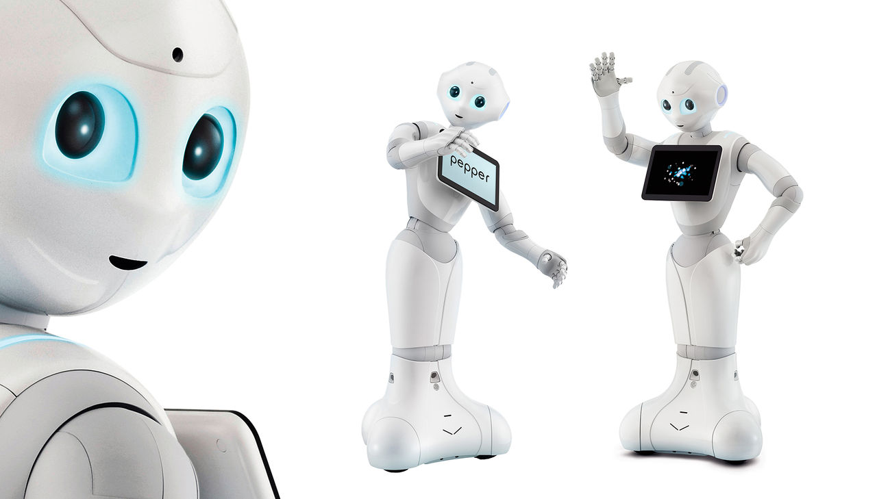 Roboten Pepper börjar köra Android. Typ.