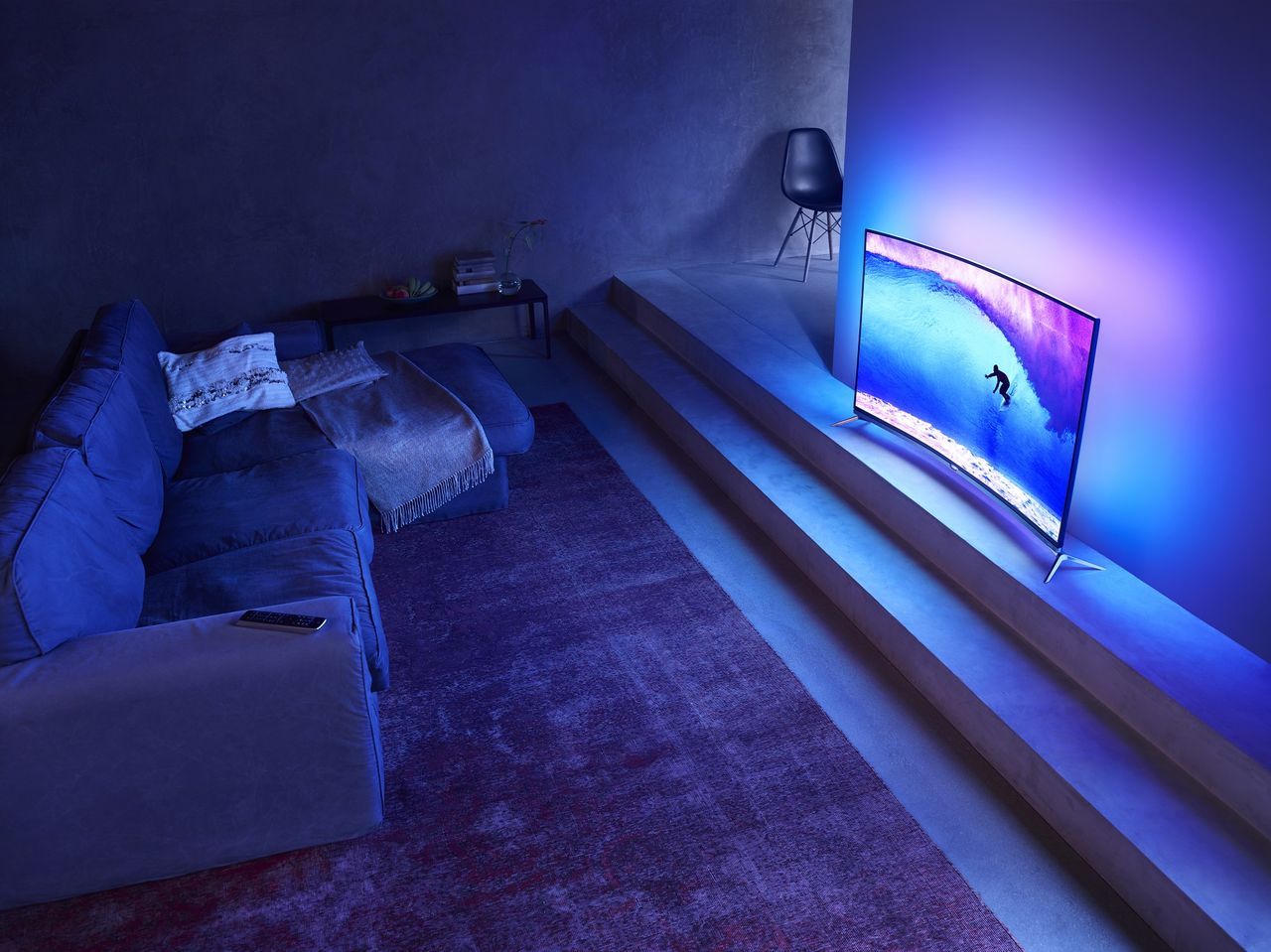 Philips plockar bort böjda TV-apparater från sortimentet