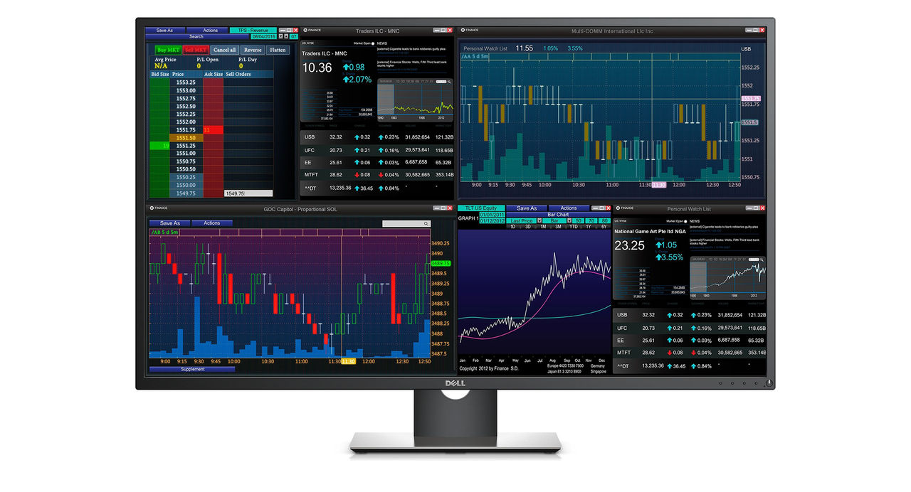 Dells nya skärm på 43 tum är som fyra skärmar i en
