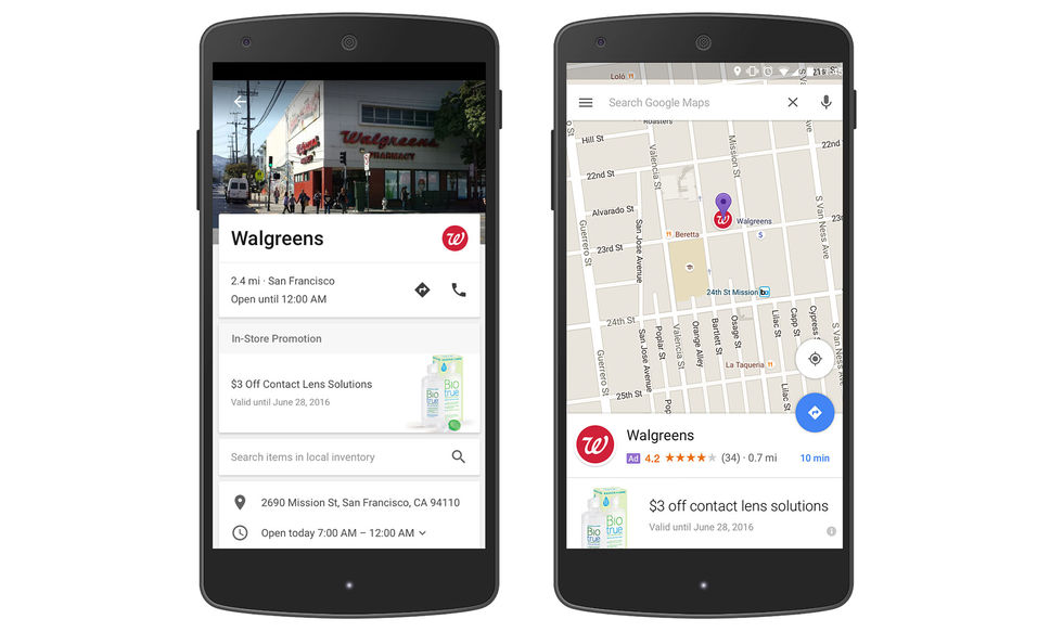 Google Maps kommer att få annonser. Ska visa upp verksamheter i