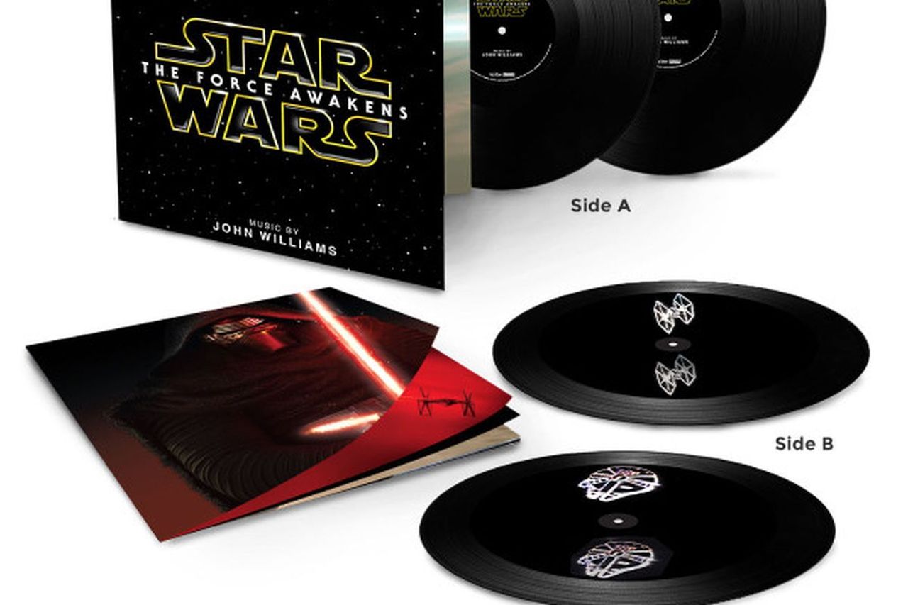 Soundtracket till Star Wars har inbyggda hologram
