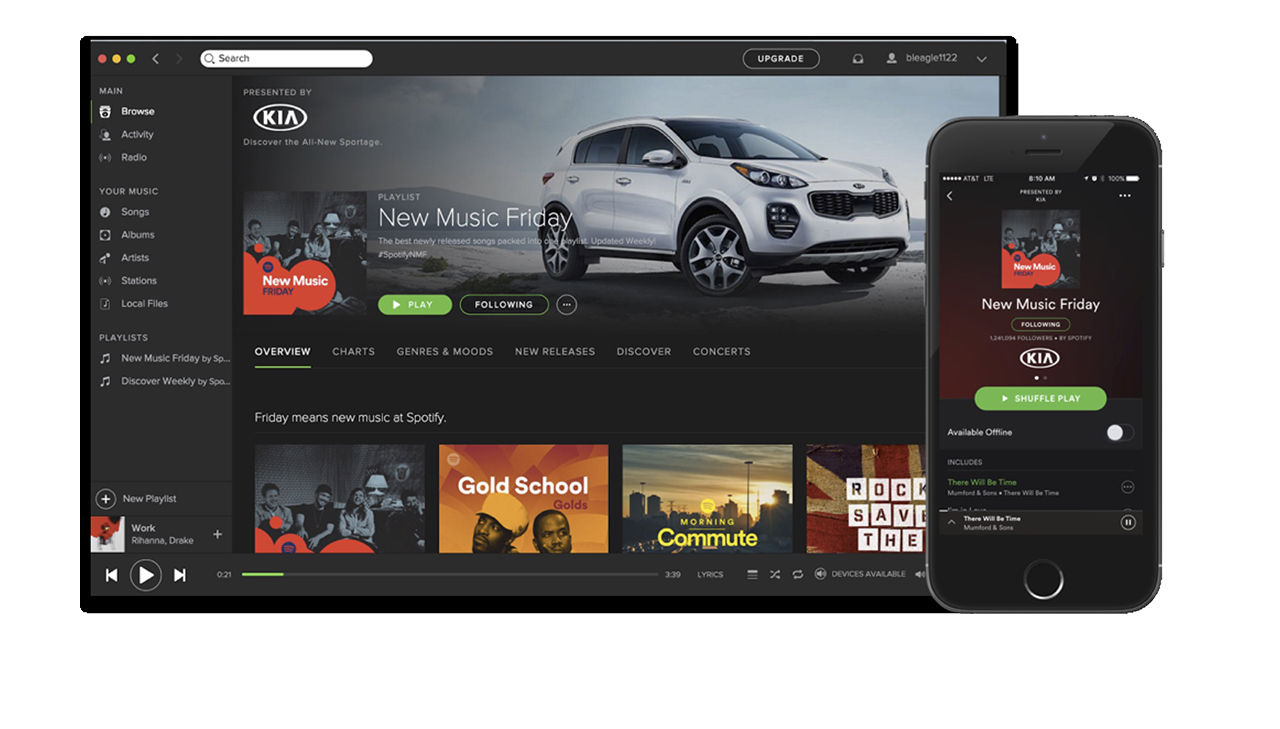 Spotify låter företag sponsra spellistor