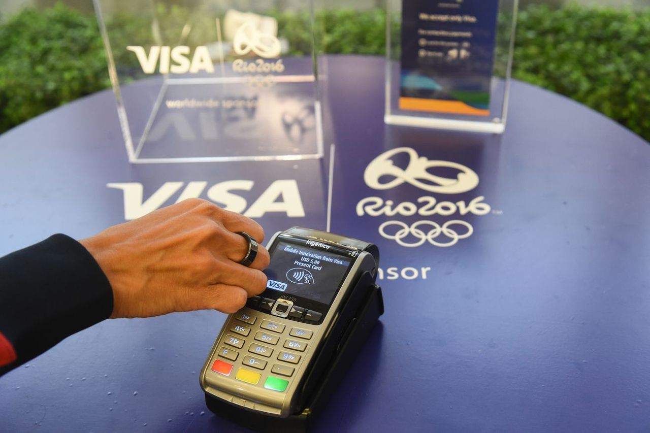 VISA lanserar ring som man kan betala med