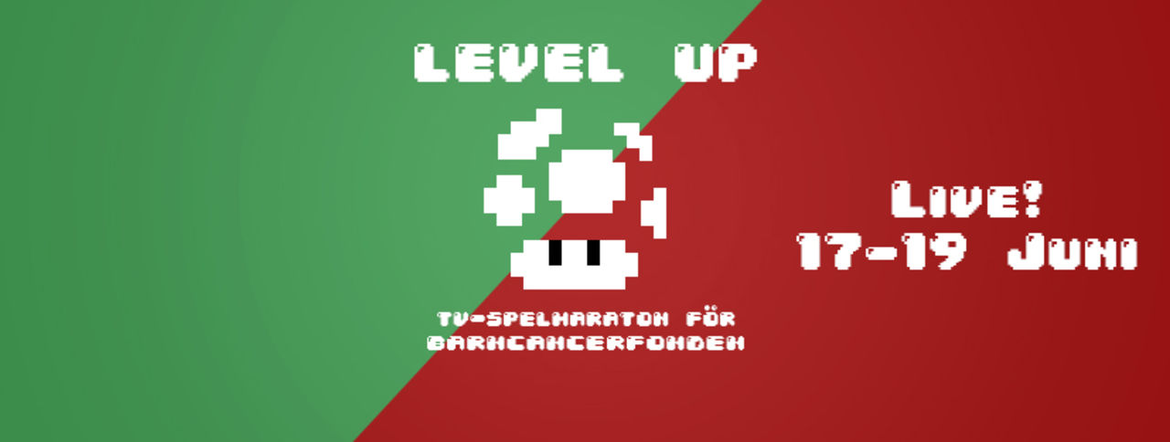 Spelmarathon till förmån för Barncancerfonden