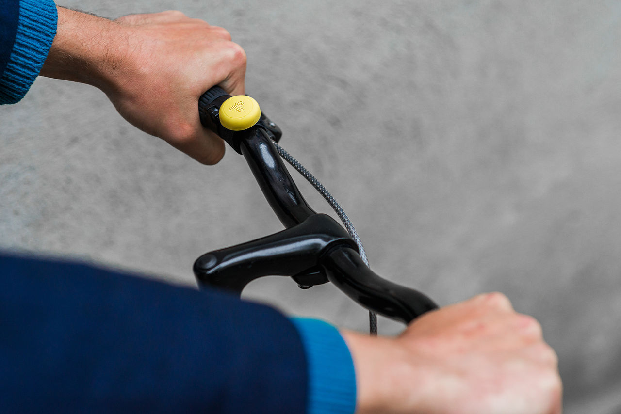 Markera farliga cykelplatser med en knapp