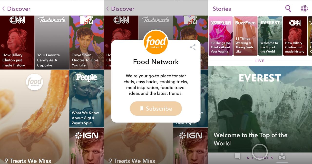 Snapchat får ny design