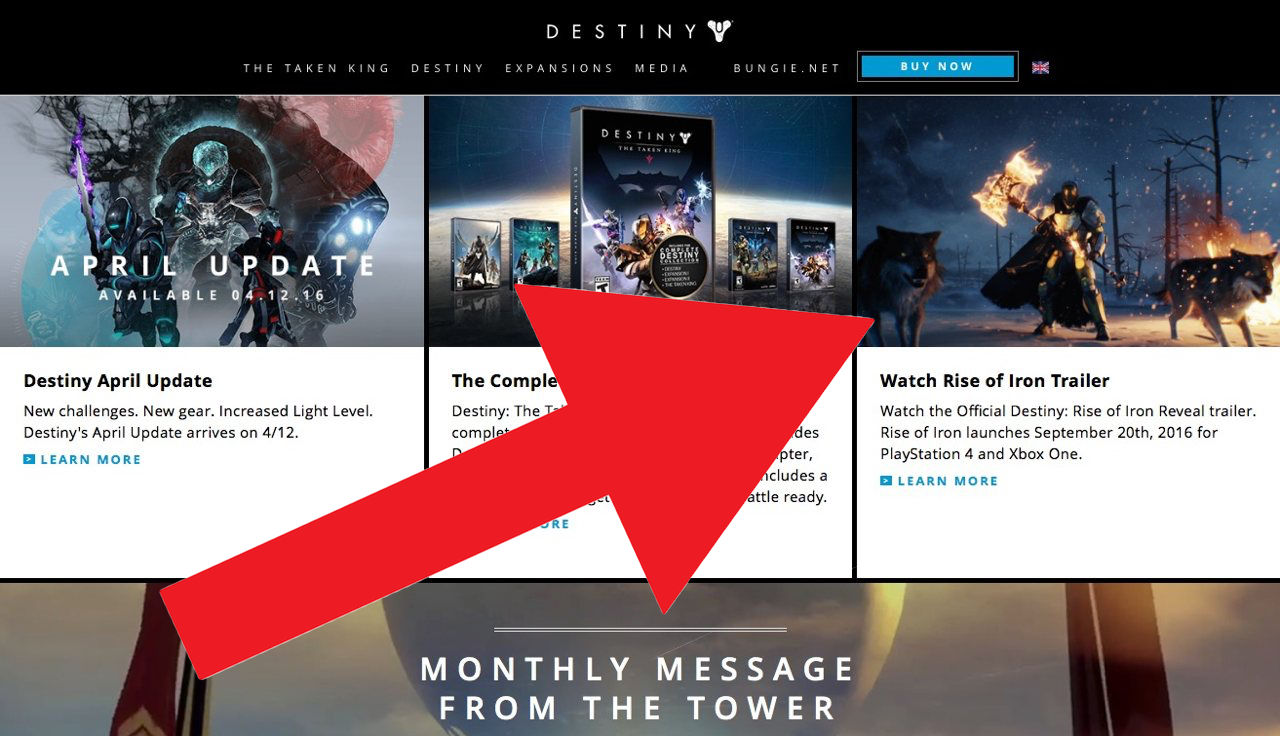 Släppdatum för Rise of Iron