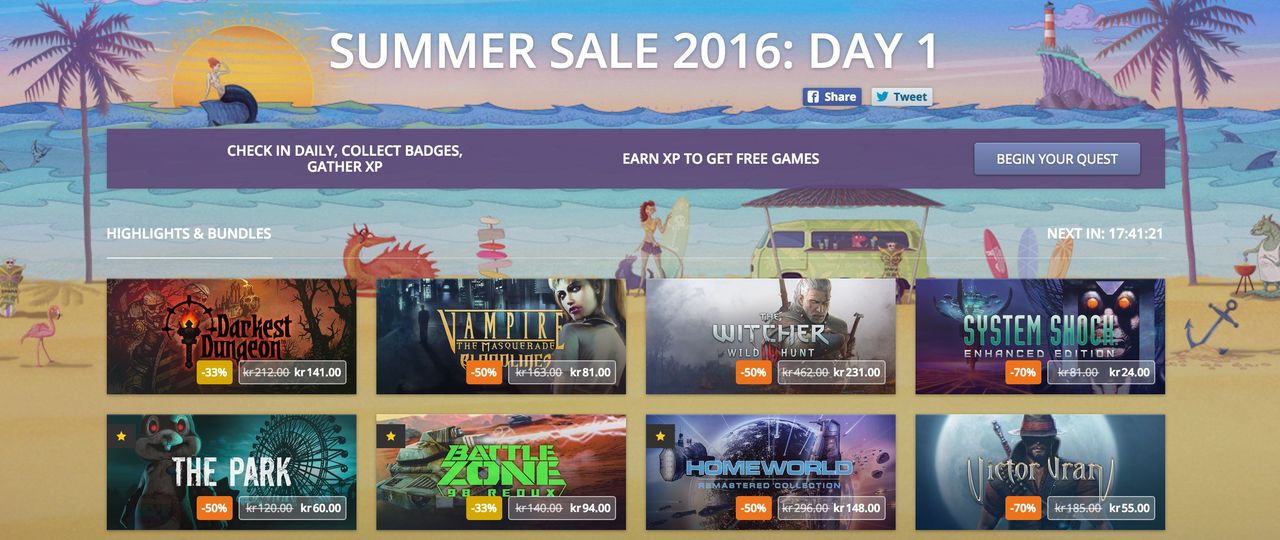 Gog kör igång sin sommarea