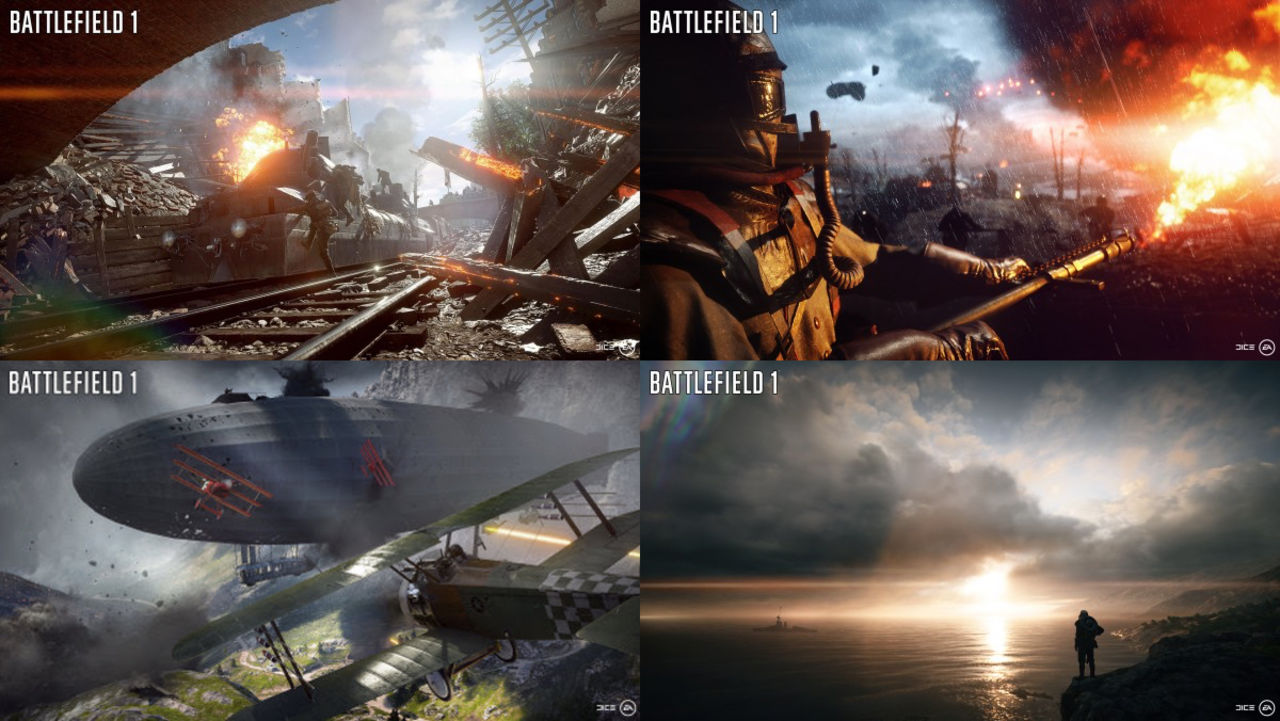 DICE visar upp fyra Battlefield 1-kartor
