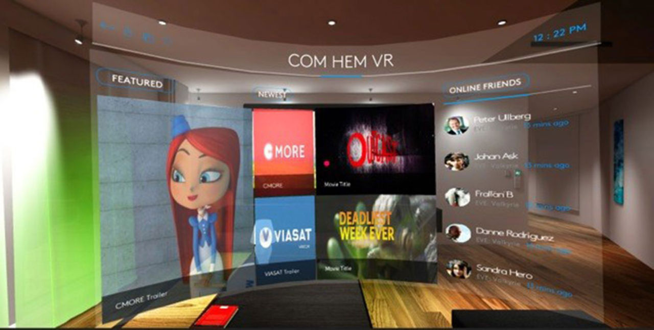 Com Hem Labs testar tv-upplevelse i VR