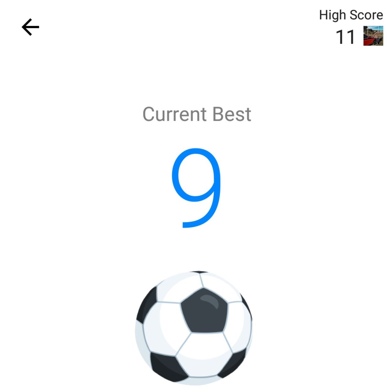 Spela fotboll med vänner i Facebook Messenger