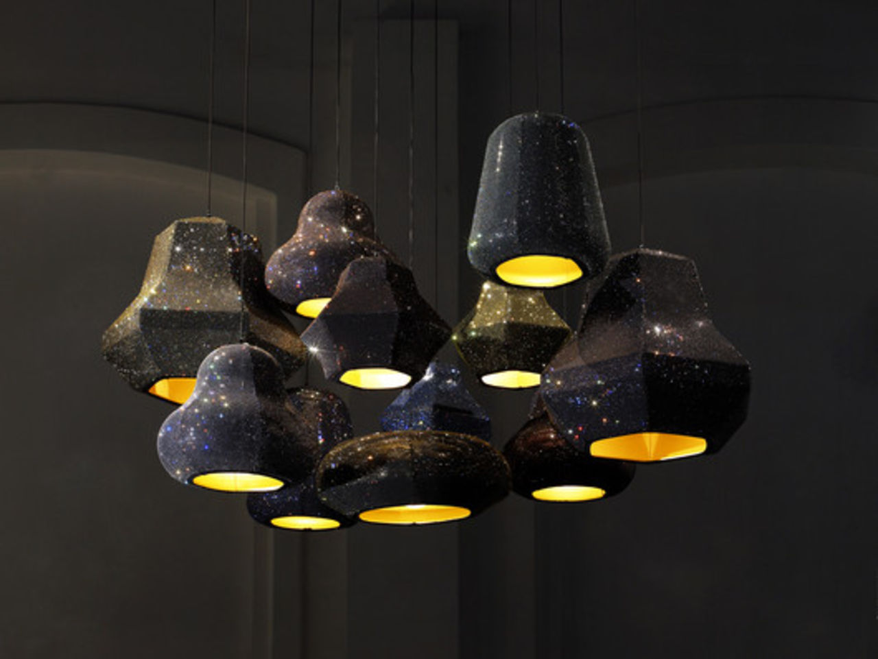 Kristallkrona på nytt sätt