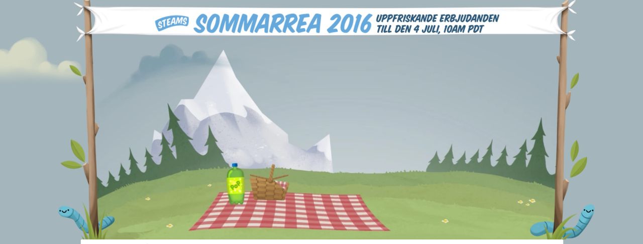 Sommarrea på Steam