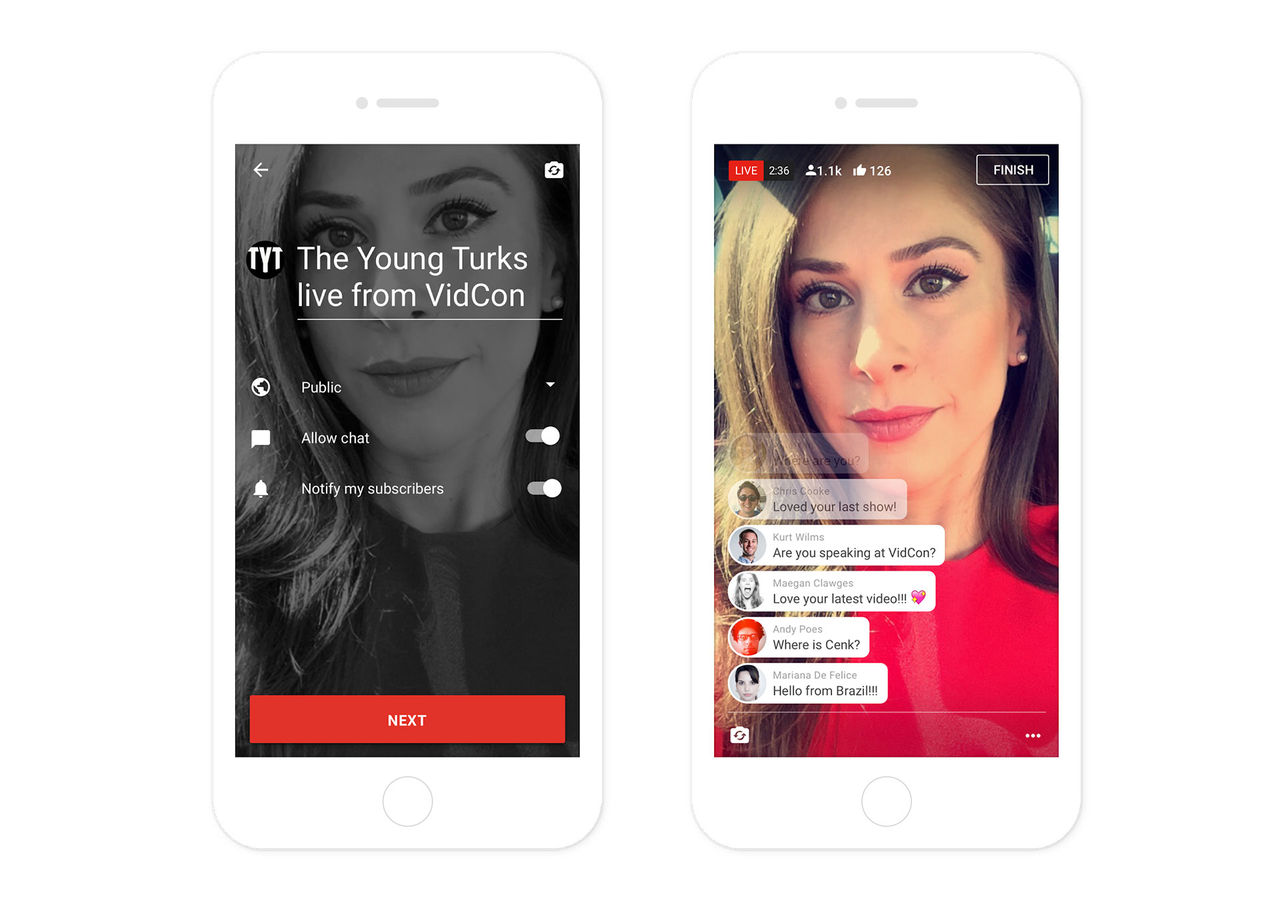 Nu kommer livesändning med mobilen till Youtube