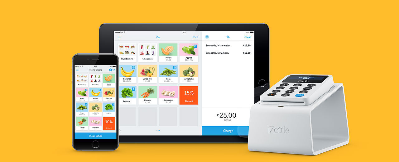 iZettle Reader har stöd för kontaktlös betalning