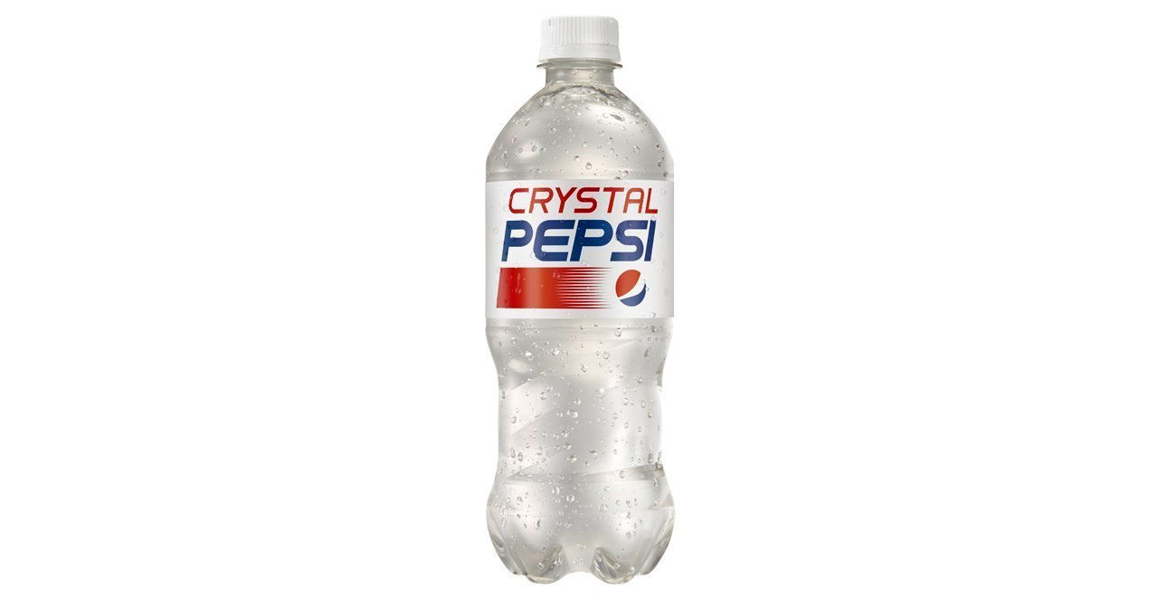 Crystal Pepsi kommer tillbaka!