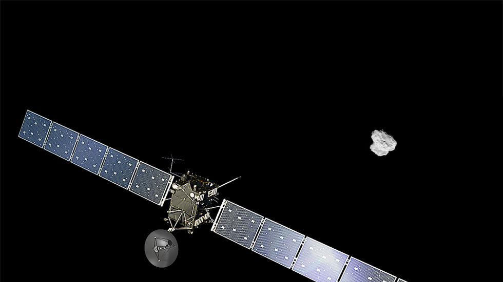 Snart kommer Rosetta att krascha mot en komet